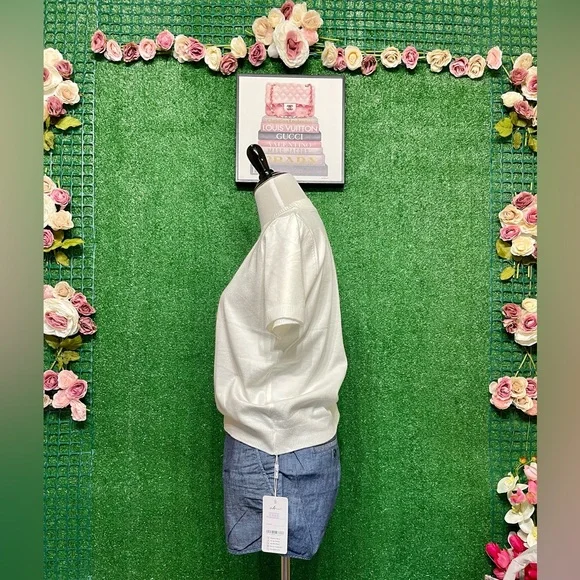 🌷Brand New knitted Bear Top Can Fit Sm up to L Soft Stretchy - Picture 5 of 6